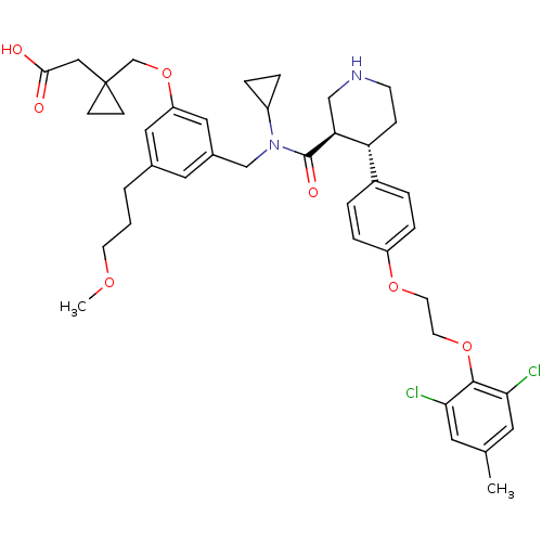 Chemical structure of BindingDB Monomer ID 50340414
