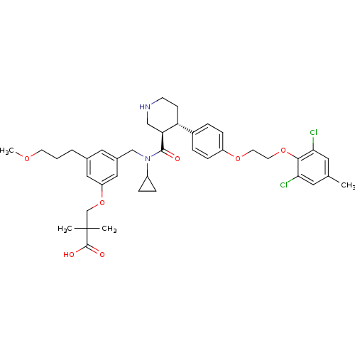 Chemical structure of BindingDB Monomer ID 50340415