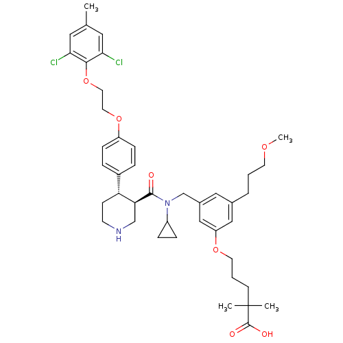 Chemical structure of BindingDB Monomer ID 50340417