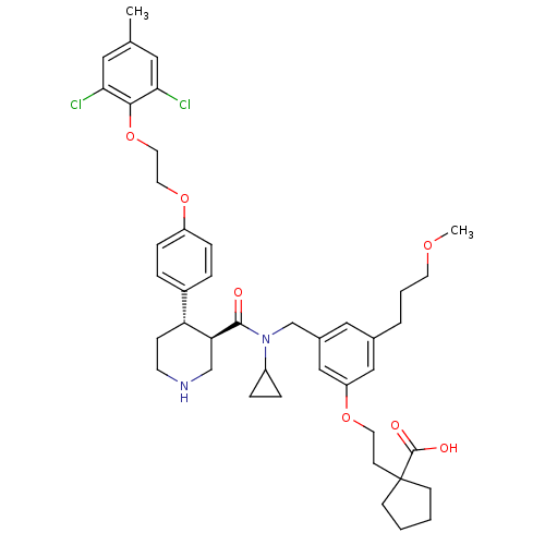 Chemical structure of BindingDB Monomer ID 50340419