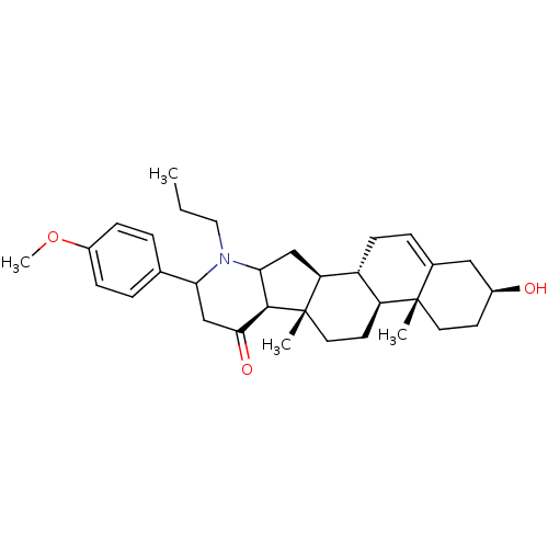 Chemical structure of BindingDB Monomer ID 50340429