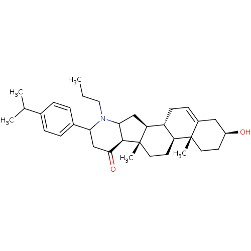 Chemical structure of BindingDB Monomer ID 50340430