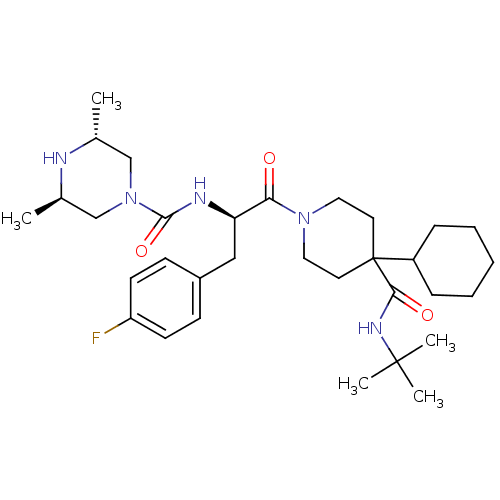 Chemical structure of BindingDB Monomer ID 50340459
