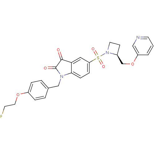 Chemical structure of BindingDB Monomer ID 50340529
