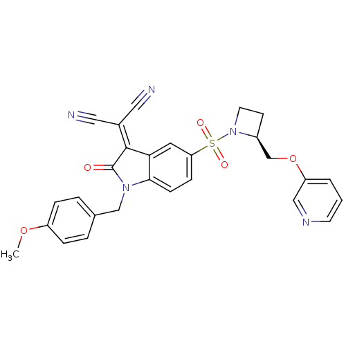 Chemical structure of BindingDB Monomer ID 50340537