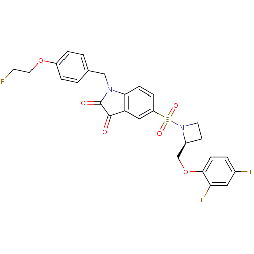 Chemical structure of BindingDB Monomer ID 50340544