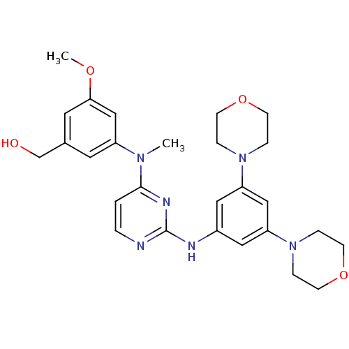 Chemical structure of BindingDB Monomer ID 50340572