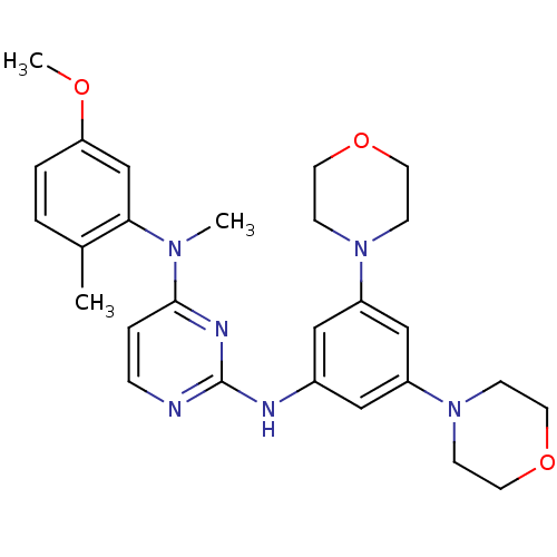 Chemical structure of BindingDB Monomer ID 50340574