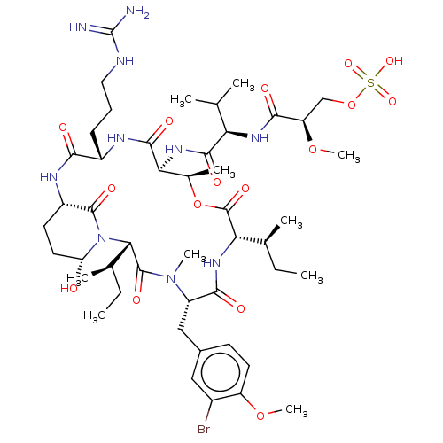 Chemical structure of BindingDB Monomer ID 50340632