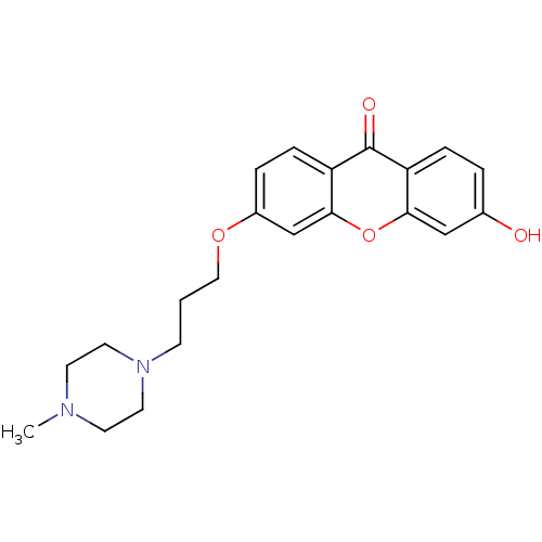 Chemical structure of BindingDB Monomer ID 50340843