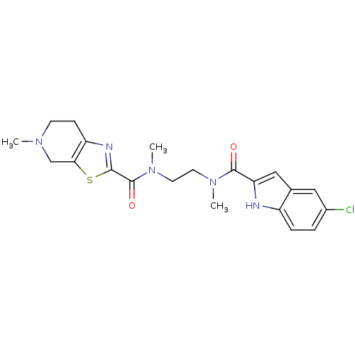 Chemical structure of BindingDB Monomer ID 50340847