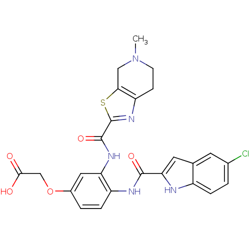 Chemical structure of BindingDB Monomer ID 50340868