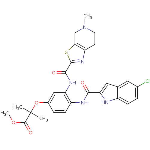 Chemical structure of BindingDB Monomer ID 50340871