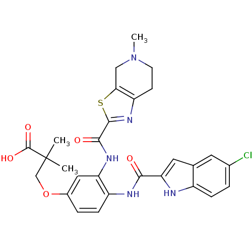 Chemical structure of BindingDB Monomer ID 50340874