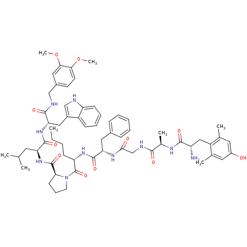 Chemical structure of BindingDB Monomer ID 50341317