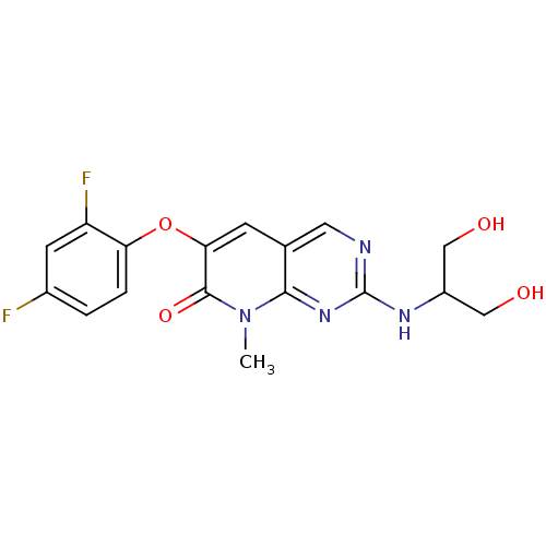 Chemical structure of BindingDB Monomer ID 50341343