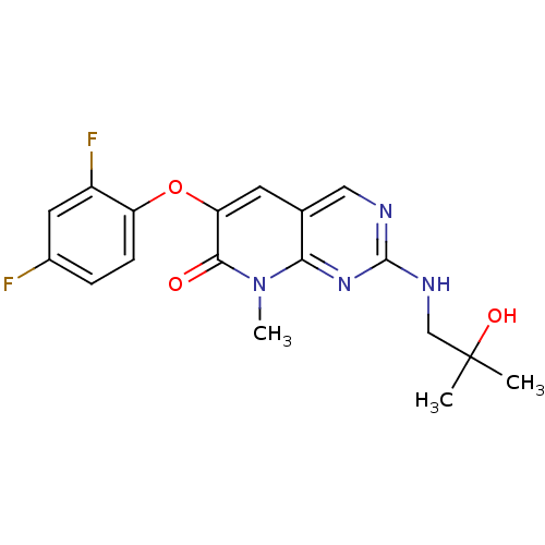 Chemical structure of BindingDB Monomer ID 50341374