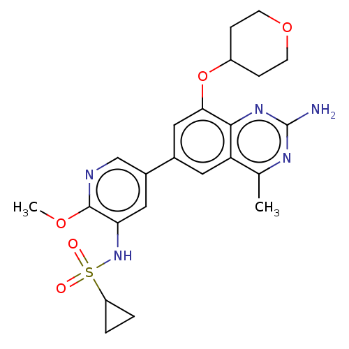Chemical structure of BindingDB Monomer ID 50341427