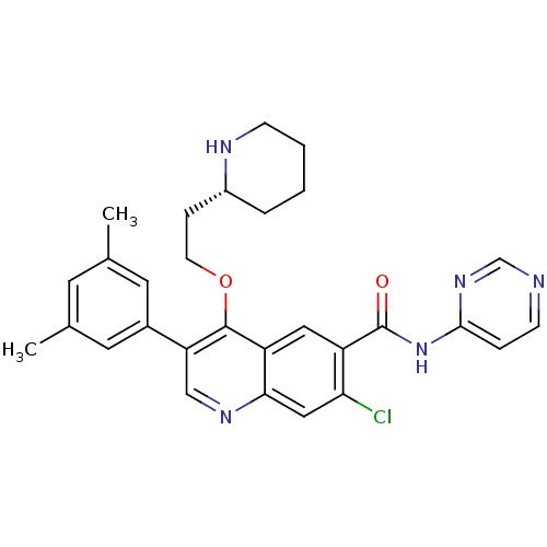 Chemical structure of BindingDB Monomer ID 50341561