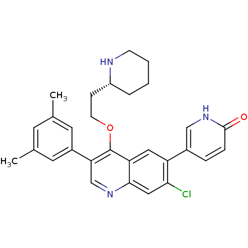 Chemical structure of BindingDB Monomer ID 50341565