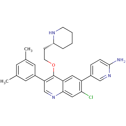 Chemical structure of BindingDB Monomer ID 50341566