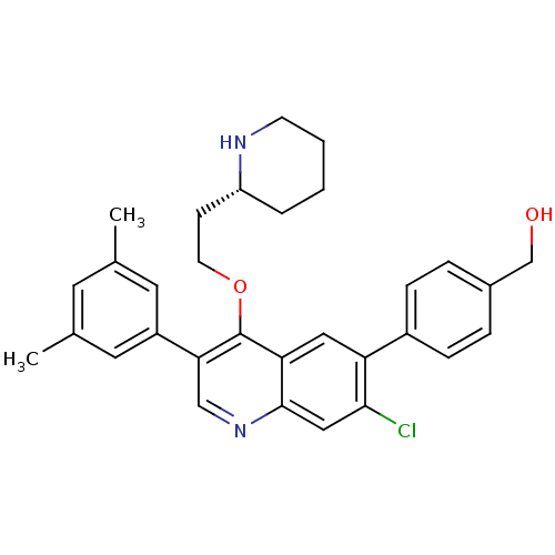 Chemical structure of BindingDB Monomer ID 50341573