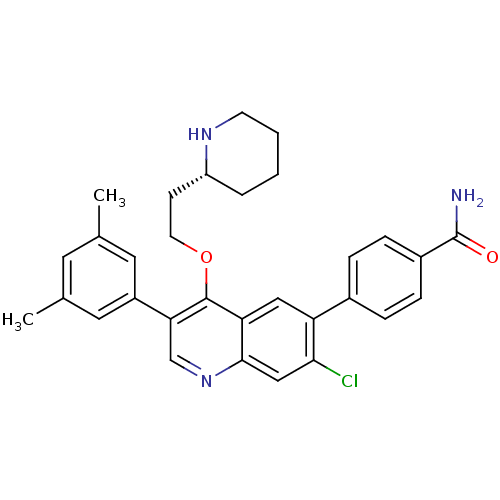 Chemical structure of BindingDB Monomer ID 50341574