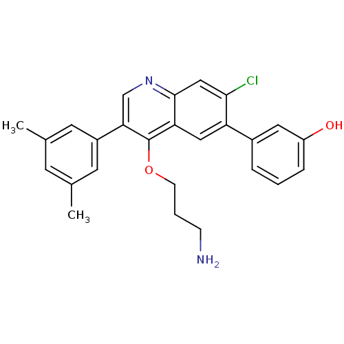 Chemical structure of BindingDB Monomer ID 50341578