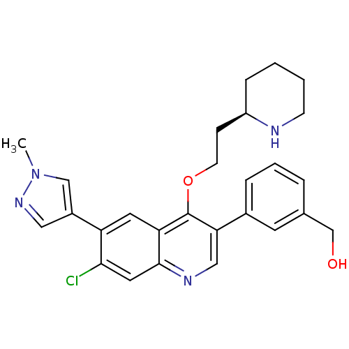 Chemical structure of BindingDB Monomer ID 50341579