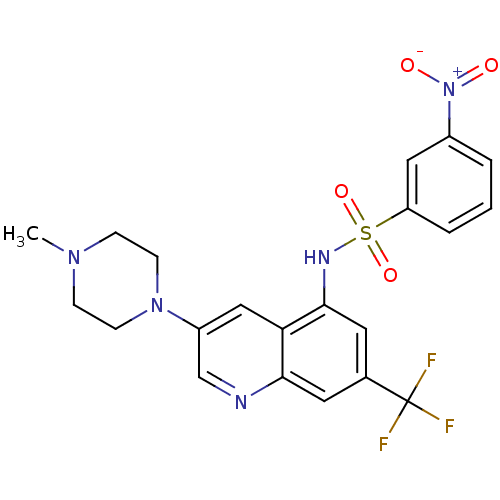 Chemical structure of BindingDB Monomer ID 50341644
