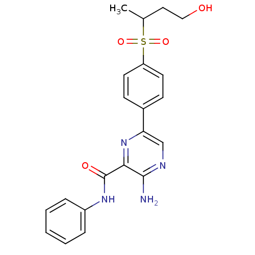 Chemical structure of BindingDB Monomer ID 50341752