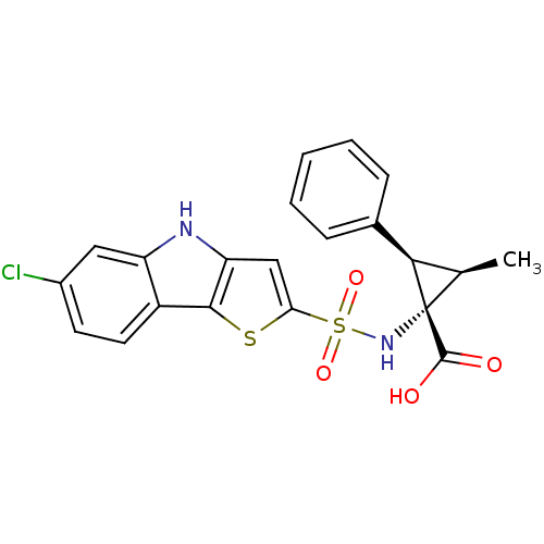 Chemical structure of BindingDB Monomer ID 50341819