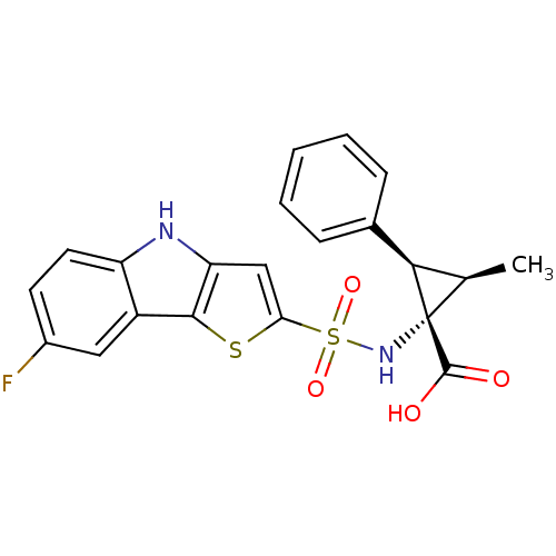 Chemical structure of BindingDB Monomer ID 50341821