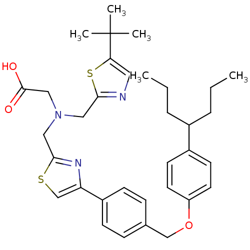 Chemical structure of BindingDB Monomer ID 50341994