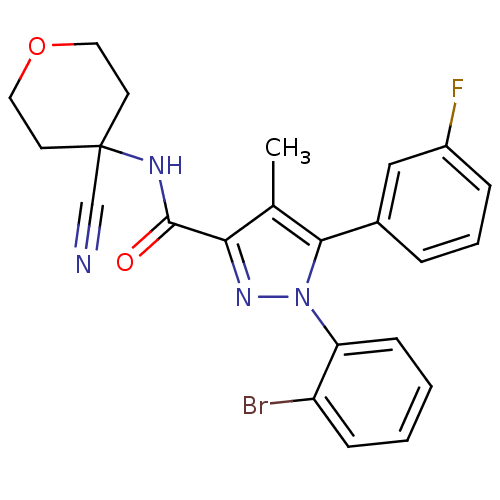 Chemical structure of BindingDB Monomer ID 50342055