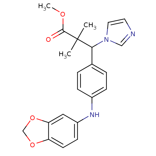 Chemical structure of BindingDB Monomer ID 50342141