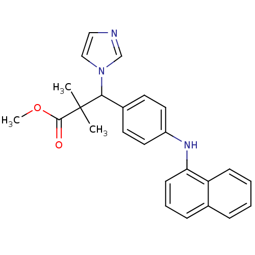 Chemical structure of BindingDB Monomer ID 50342143