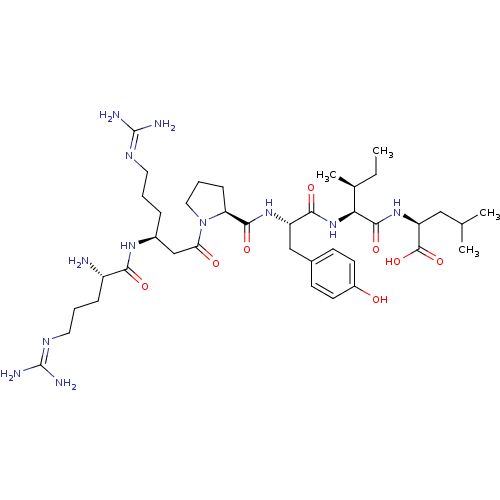 Chemical structure of BindingDB Monomer ID 50342243