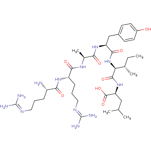 Chemical structure of BindingDB Monomer ID 50342256