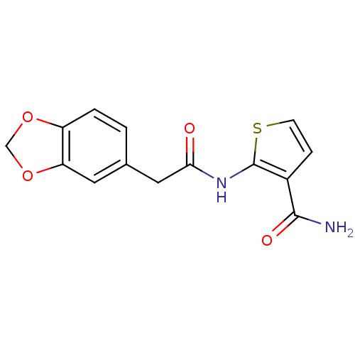 Chemical structure of BindingDB Monomer ID 50342303