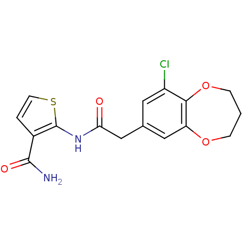 Chemical structure of BindingDB Monomer ID 50342307