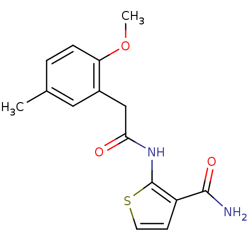Chemical structure of BindingDB Monomer ID 50342308