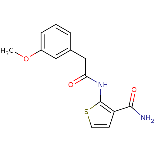 Chemical structure of BindingDB Monomer ID 50342313