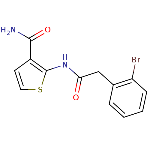 Chemical structure of BindingDB Monomer ID 50342316