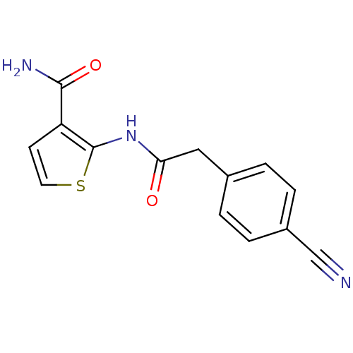 Chemical structure of BindingDB Monomer ID 50342321