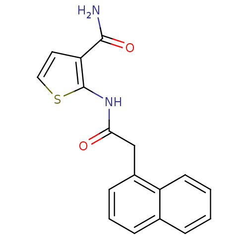 Chemical structure of BindingDB Monomer ID 50342327