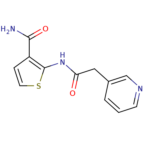 Chemical structure of BindingDB Monomer ID 50342338