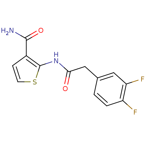 Chemical structure of BindingDB Monomer ID 50342344