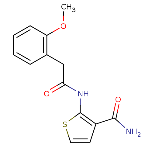 Chemical structure of BindingDB Monomer ID 50342345