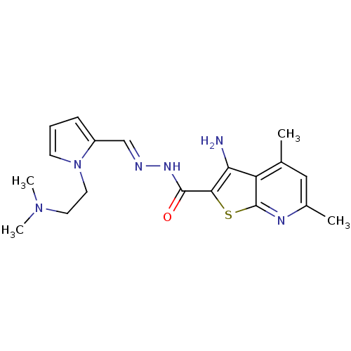 Chemical structure of BindingDB Monomer ID 50342383